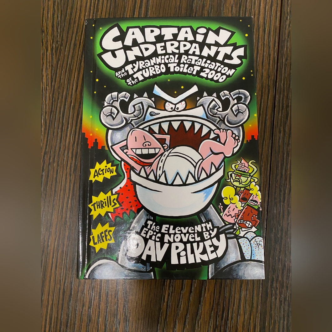 Brand New Captain Underpants  Tyrannical Retaliation Of The Turbo Toilet 2000